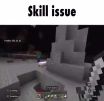Skill issue
