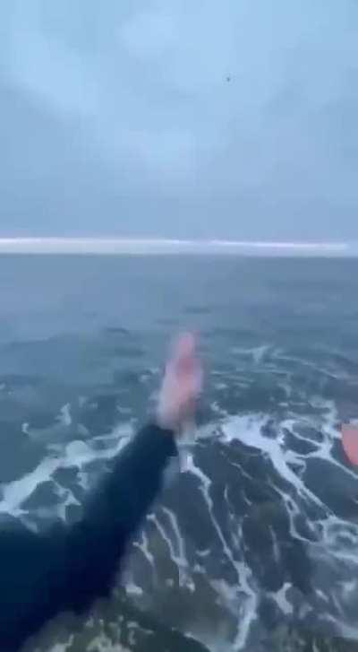 Throw a coin into the ocean… wait!