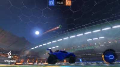 The goal defends itself!