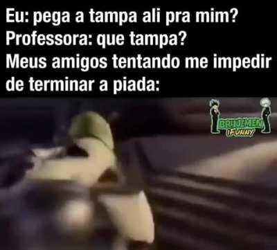 Tô até agora querendo saber que tampa