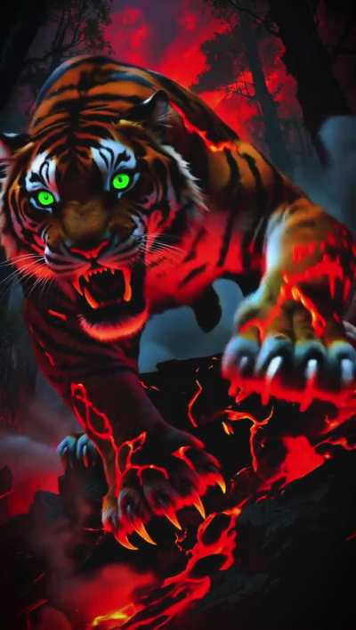 4k tiger live wallpapers for your lock screen