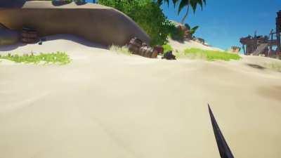 Slide tackling a keg