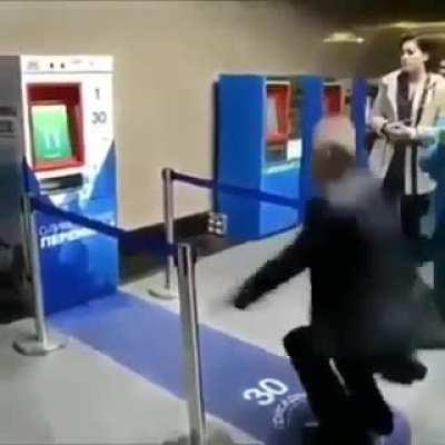 In Moscow you can do Squats for a Metro Ticket