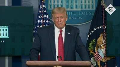 This belongs here coz , after hearing this Public needs to Freak Out . I want Biden to just ask him common sense questions in their presidential debates , fun to watch.