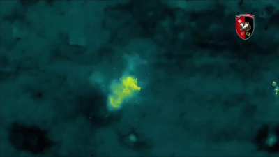 Ukraine's 63rd Mechanized Brigade drone pilots targeted Russian infantry positions while listening in on the target's radio communications (first two videos) + strikes on artillery pieces and other equipment. [English subtitles via Google translate] Publi