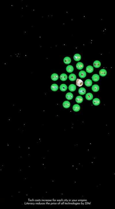 I find it interesting that the technology place is located on the same plane as the map