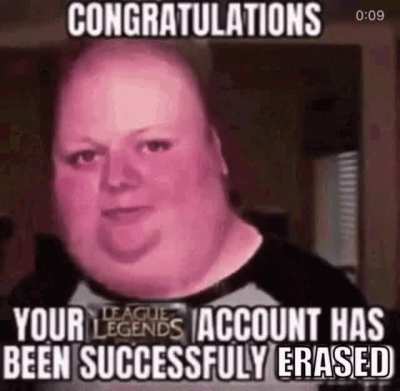 My face, when Riot finally managed to unbound me from the game (New progression system is pure disaster)