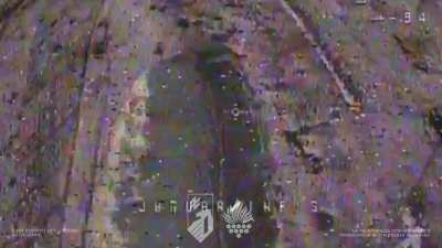 UAV operators of the 14th Chervona Kalyna Brigade of the 1st Azov Corps strike Russian targets in Pokrovsk direction, Donetsk region [June 2025]