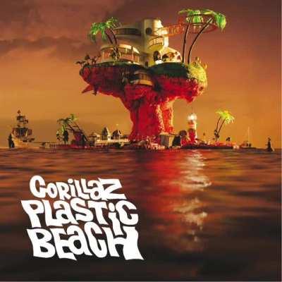 Animated Plastic Beach cover art (An AI did most of the work for me)