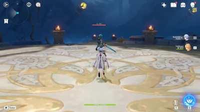 Footage of Black Serpent Knight (Yukikami)