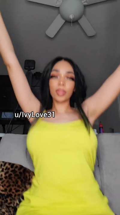 I love wearing dresses with no panties