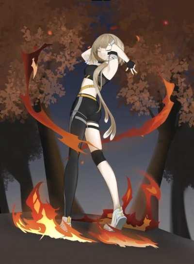 Birbs #27: Firewhistle, the Firehawk