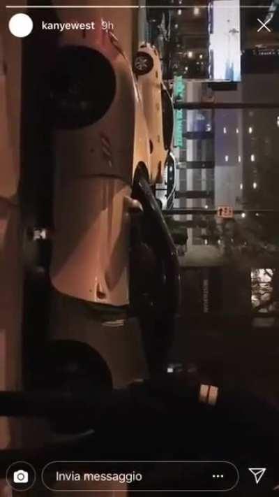 Kanye did post ig stories in the Yandhi era