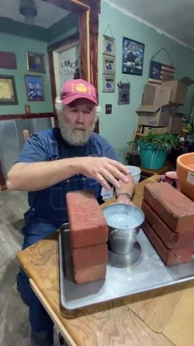 A good old boy teaching you how to survive in the elements, in your house, after your government fails you is peak LSC.