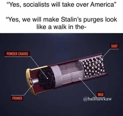 “Yes, we will make Stalin’s purges look like a walk in the park” - 🤓