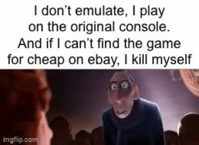 broke retro gamer with no computer