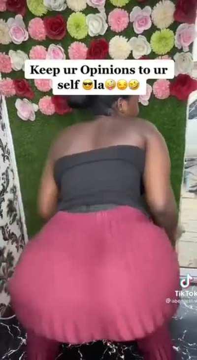 Bent over shaking that African ass