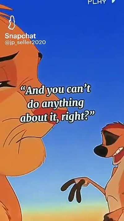 You gotta put your past behind you