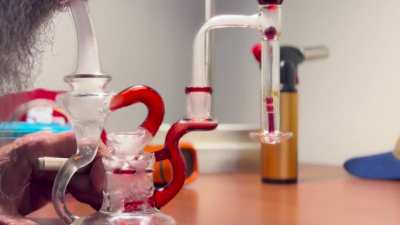 New piece from masaki glass and rft banger from lildabbles