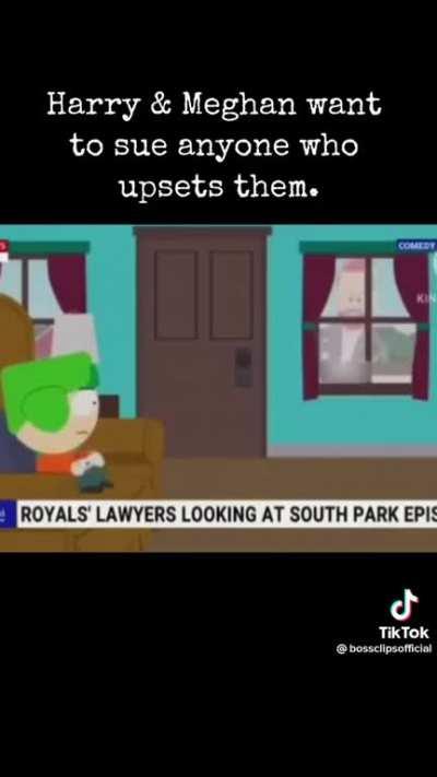 Prince Harry and Meghan are suing South Park