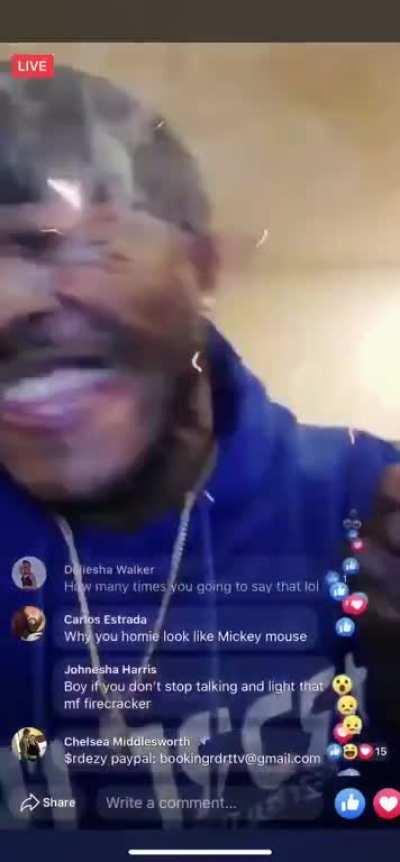 Putting a firecracker in the eye