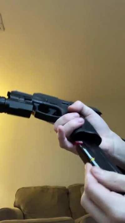 First time gun owner. Is it normal my g3c slide releases when slapping mag really hard?