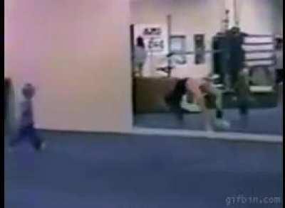 That extra flip saved him