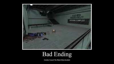 Half-Life All Endings