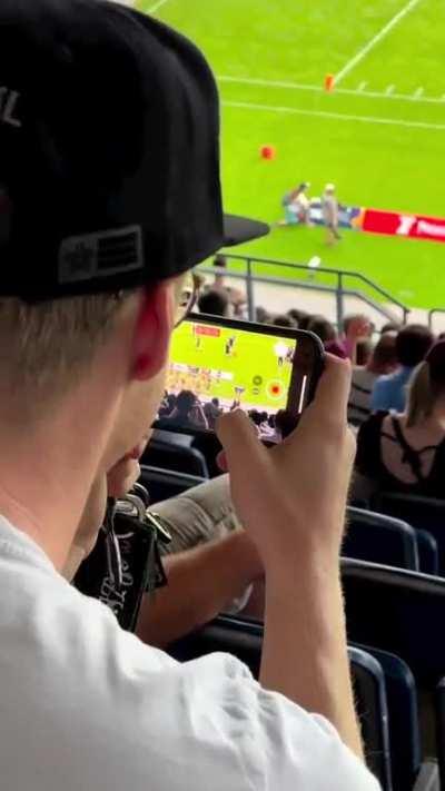 to record some cheerleader 