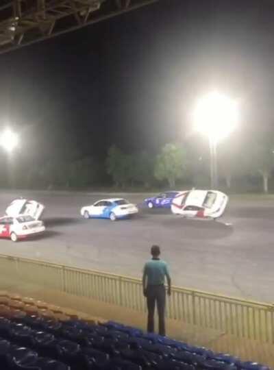 Footage of rehearsals not shown.