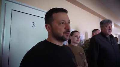 Zelensky 40 km from the front line: the president arrived in Slavyansk, Donetsk region