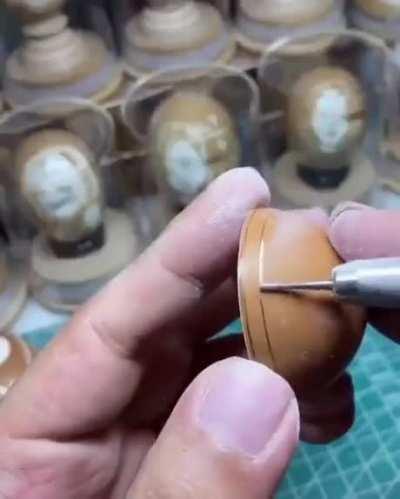 Egg Shell Carving
