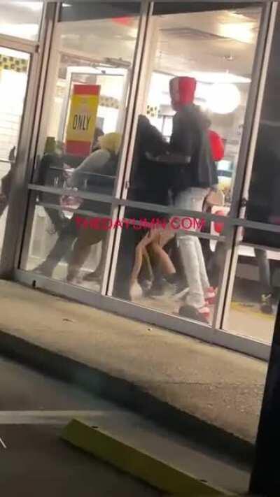 They let him have it at Waffle House