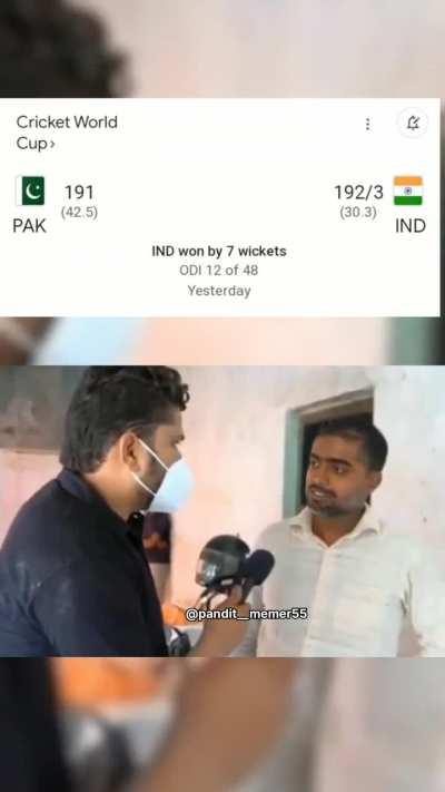 Rohit sharma interviewing Babar Azam