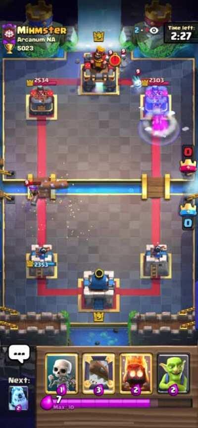 How to counter units like musk completely with log only. Posting this clip because when i said it was possible i got downvoted and called a liar👍