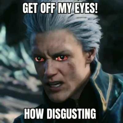 Nero gives a phone to vergil