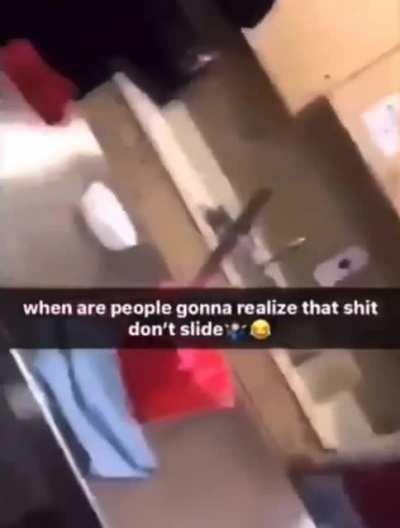 I don't have a clue why he was saying it? 🤷