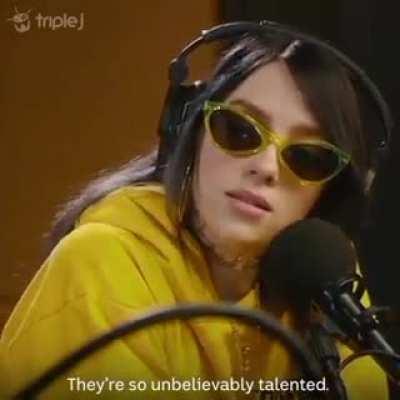 Billie Eilish loves the creativity of her fans