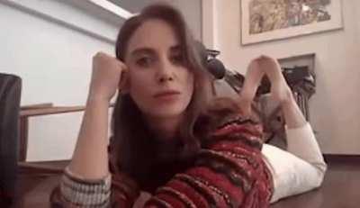 Alison in The Pose on a loop