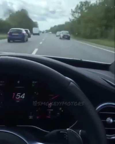 Reckless driving on local roads reaching speeds up to 160