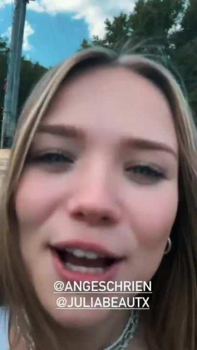 Instagram Story von HeyMoritz vom 16.06.21 (OBI Dreh)