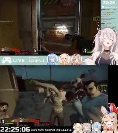 Botan's and Polka's POV in L4D2