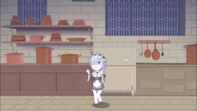 [Media] Rem Dancing to Omae Wa Mou