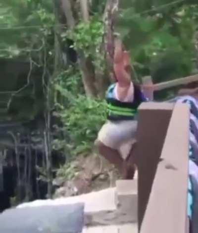 HMF while I zipline