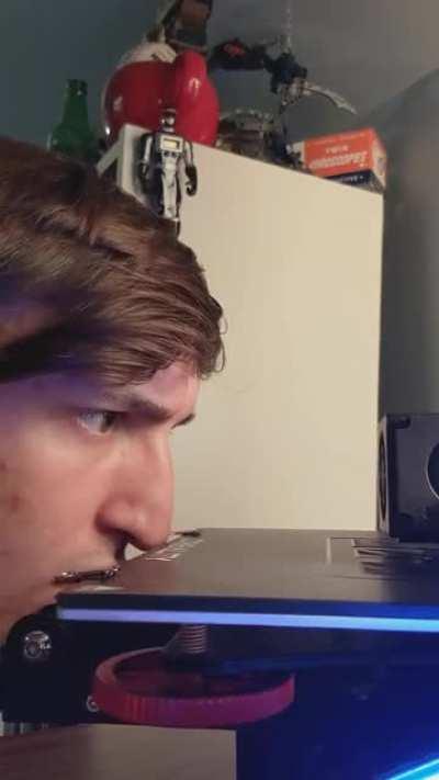 Gotta make sure those first few layers go down right