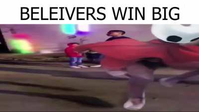 TODAY BELEIVERS WILL WIN!