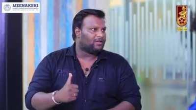 indha mairandi innum marala at a point this bastard is fucking justifying honor killings and oppressions blatantly if he doesn't see a person denied getting his/her chances or getting killed live in front of him jus panty na things