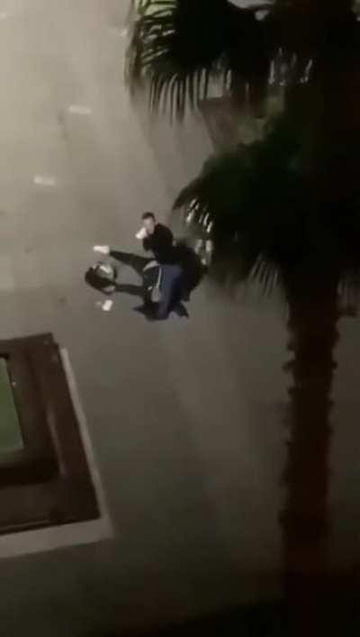 Man violently assaults his ex-wife in front of his 5 year old daughter.