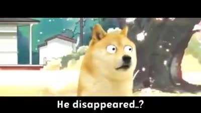 Funny Anime meme featuring Doge and Cheems 🐕