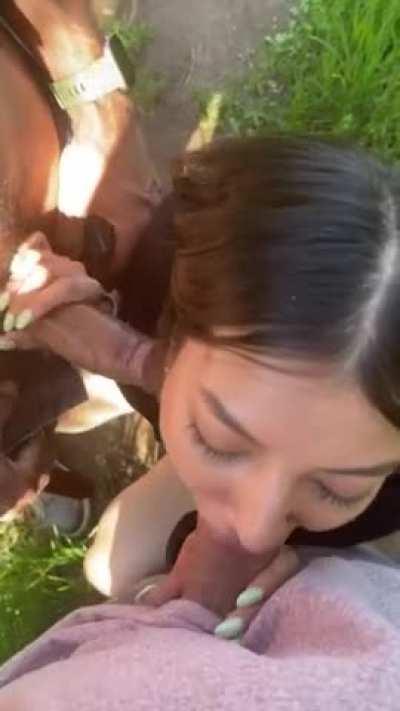 Been trained to suck dick like this